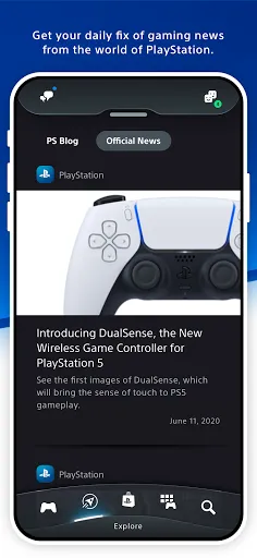 Capturas de pantalla de PlayStation App