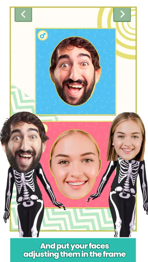 Dance Yourself – video face Ekran Görüntüleri