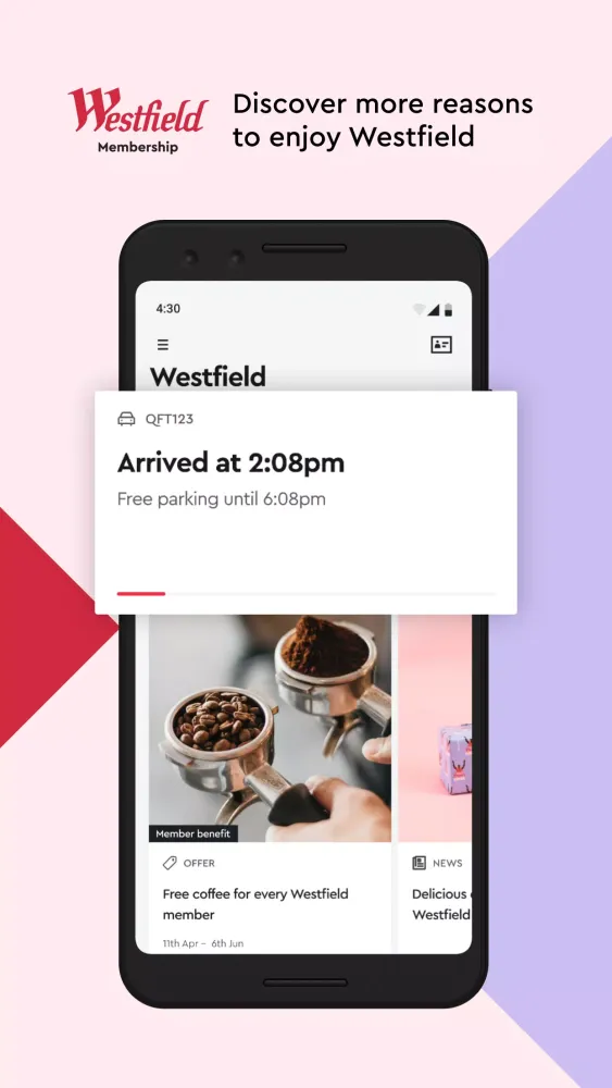 Westfield ANZ スクリーンショット