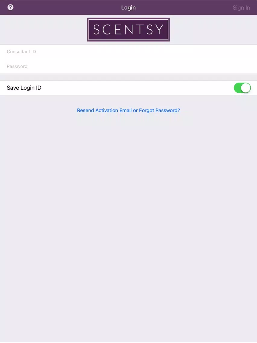 Scentsy Pay iPad  Screenshots