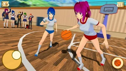 Capturas de tela do Sakura Anime High School Girl