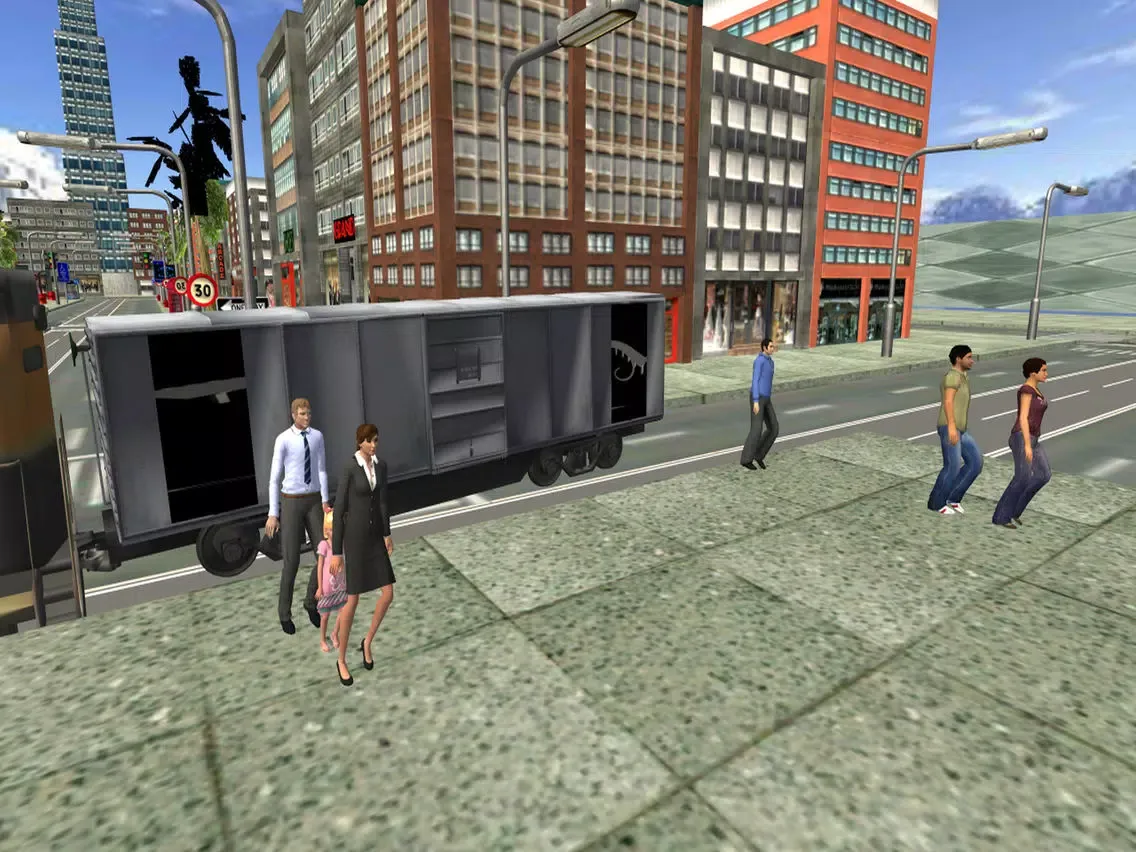 Captures d'écran de Gyroscopic Railroad TrainDrive iPad 