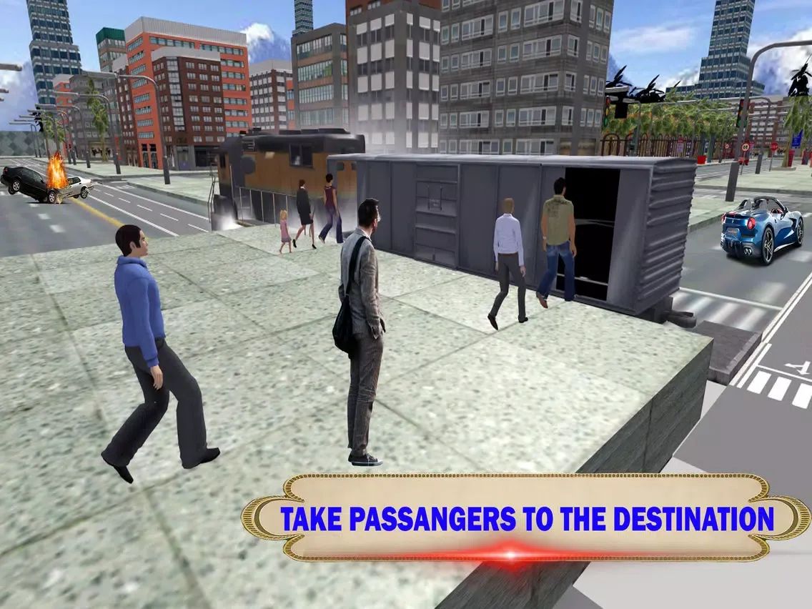 Captures d'écran de Gyroscopic Railroad TrainDrive iPad 