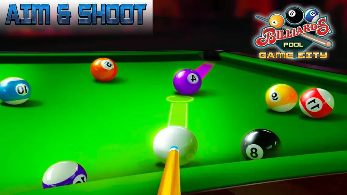 Captures d'écran de Pool Billiard game City 3D