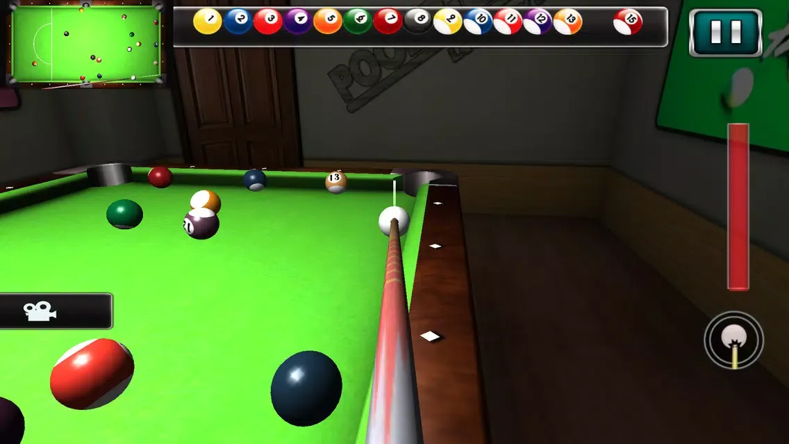 Captures d'écran de Pool Billiard game City 3D