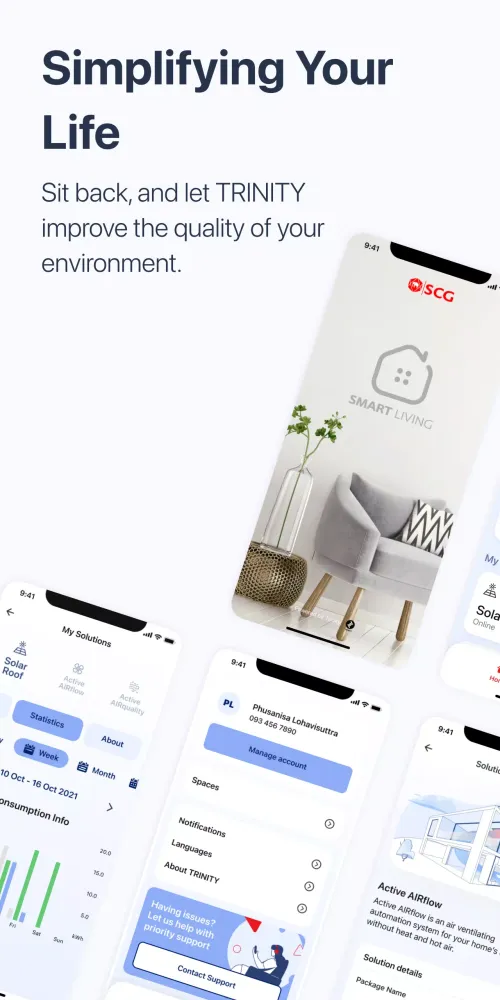Tangkapan layar SCG Smart Living