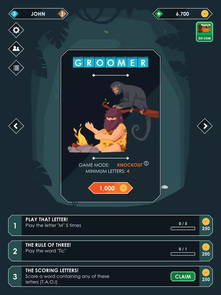 Connect Words: Stone Age iPad  Ekran Görüntüleri