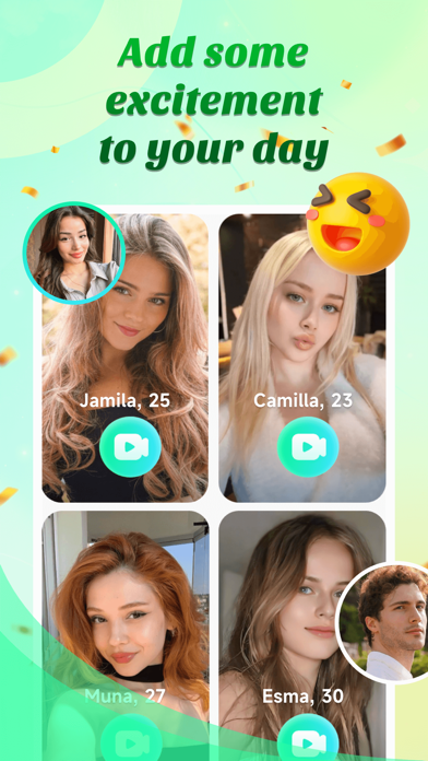 Snaochat-Live video chat&Meet স্ক্রিনশট