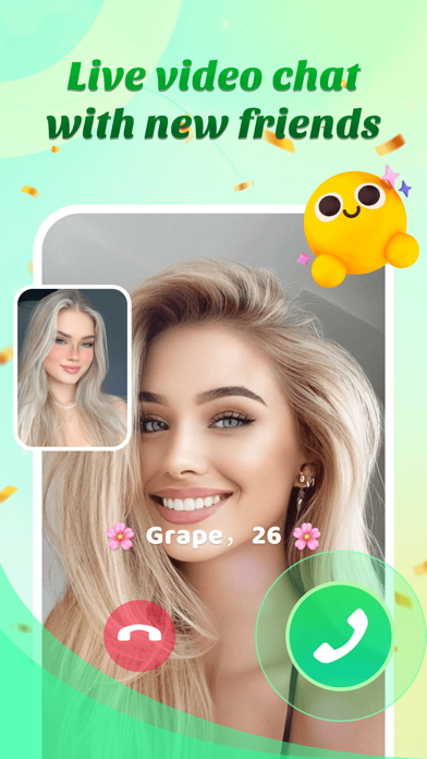Snaochat-Live video chat&Meet স্ক্রিনশট