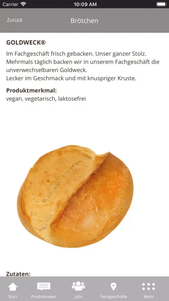 ภาพหน้าจอของ Schäfer Dein Bäcker