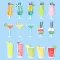 Fresh Cocktails Sticker