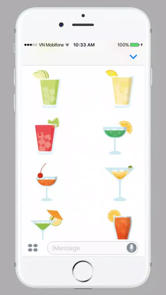 Fresh Cocktails Sticker スクリーンショット