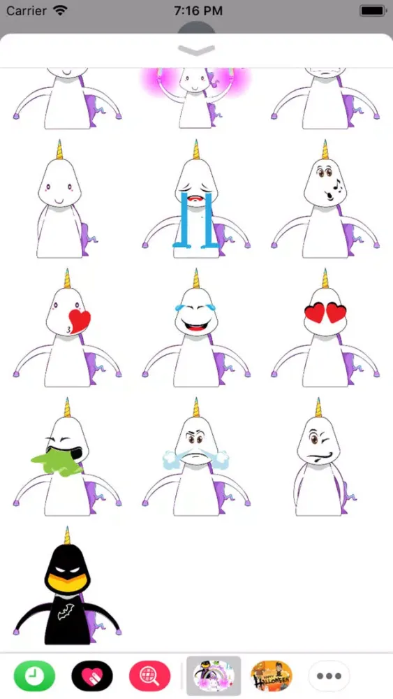 Unicorns Are Real Sticker سکرین شاٹس