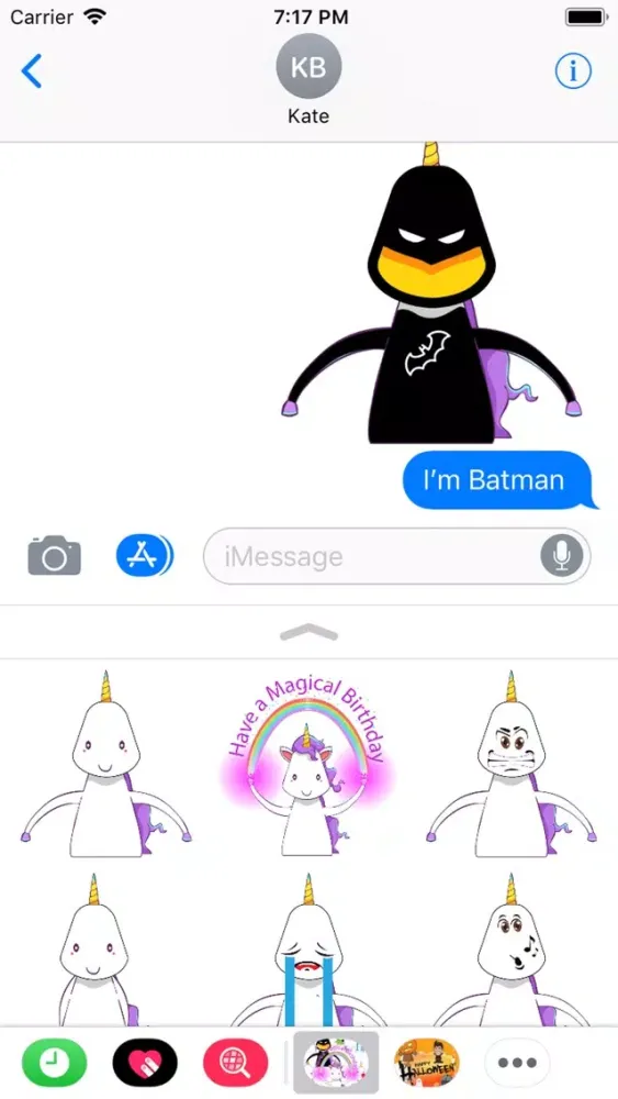 Unicorns Are Real Sticker سکرین شاٹس