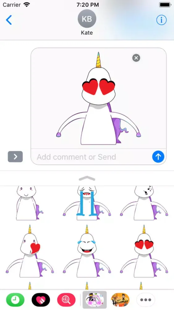 Unicorns Are Real Sticker سکرین شاٹس