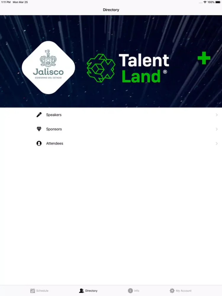 TALENT LAND iPad  스크린샷