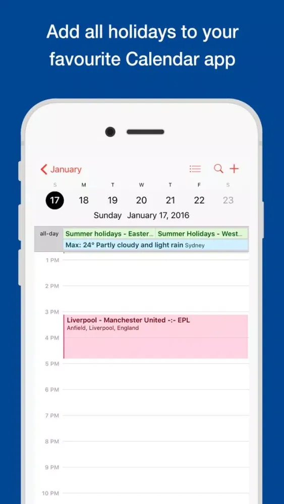 Australian Holidays 2020-2021應用截圖