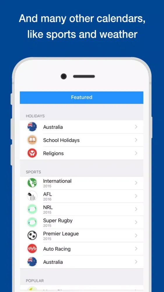 Australian Holidays 2020-2021應用截圖
