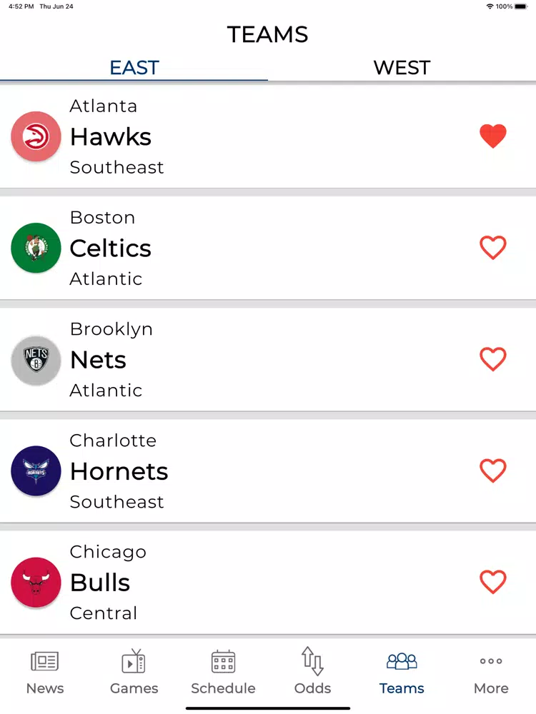 2021 BasketBall Games & Scores iPad  स्क्रीनशॉट