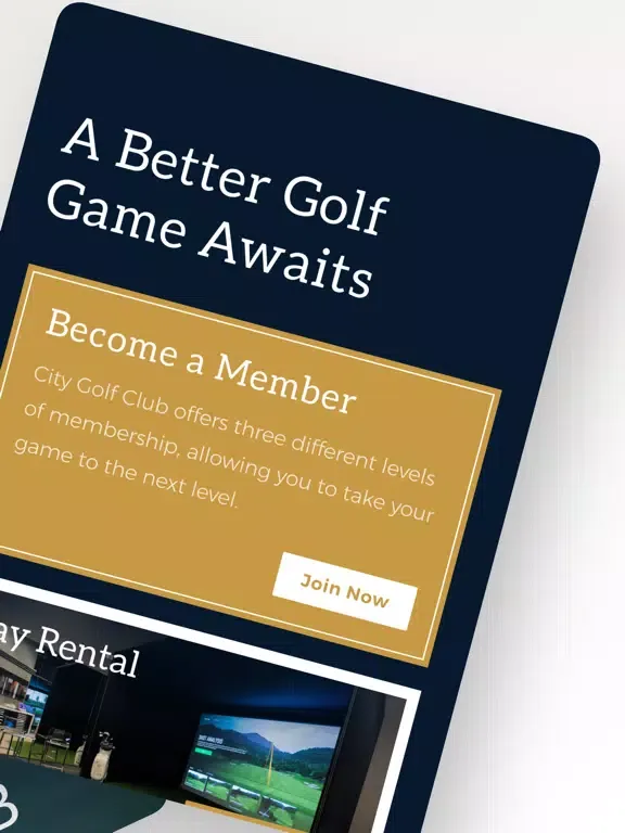 ภาพหน้าจอของ City Golf Club Dallas iPad 