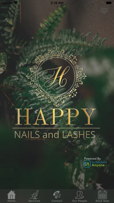 Tangkapan layar Happy Nails & Lashes