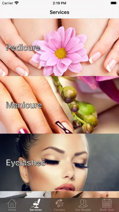 Tangkapan layar Happy Nails & Lashes