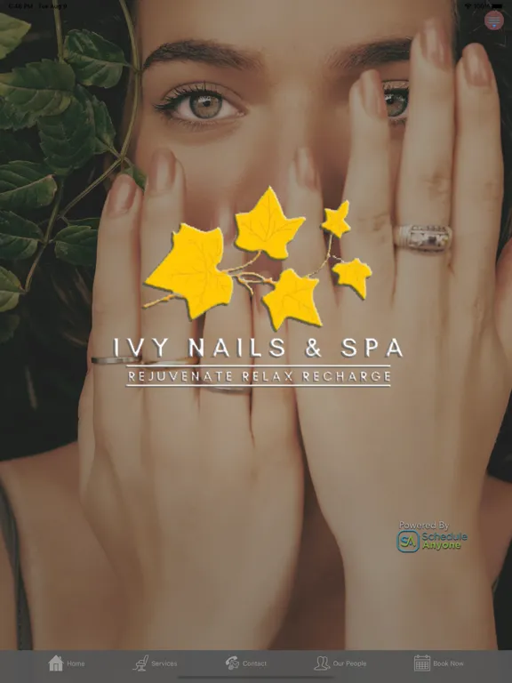 Ivy Nails Spa iPad  스크린샷