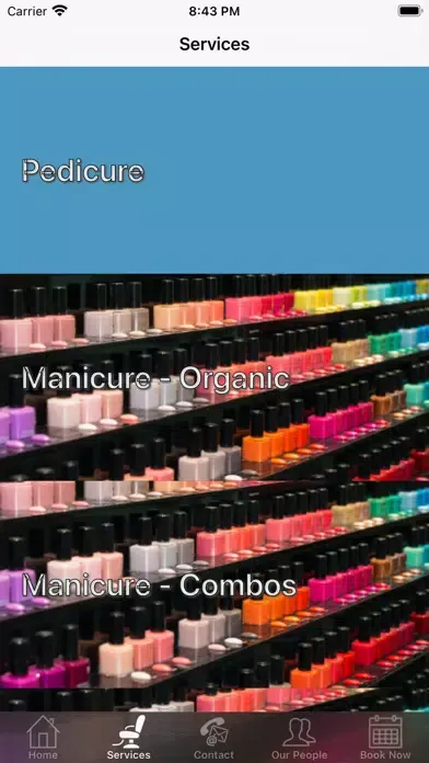 Tangkapan layar Passion Nails & Spa