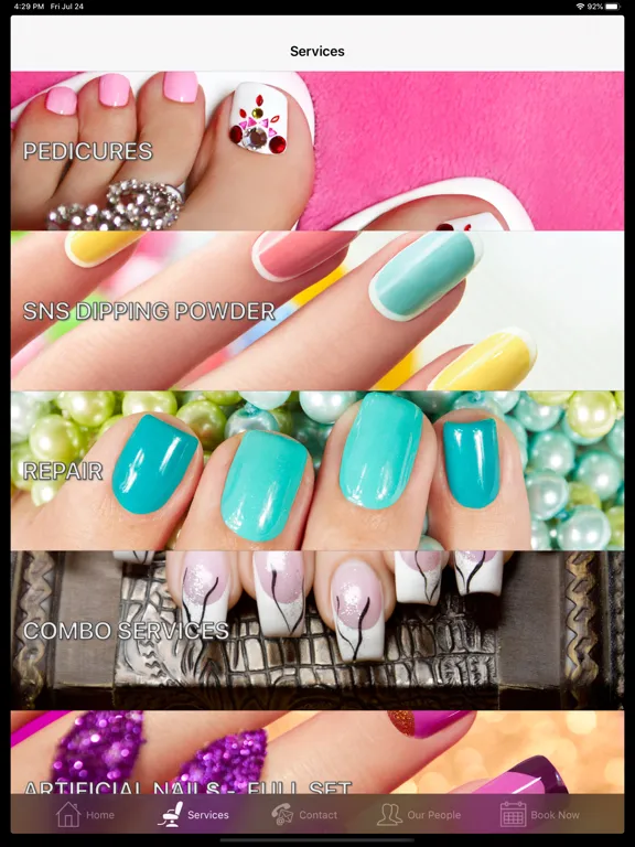 Скриншоты Solace Day Spa iPad 