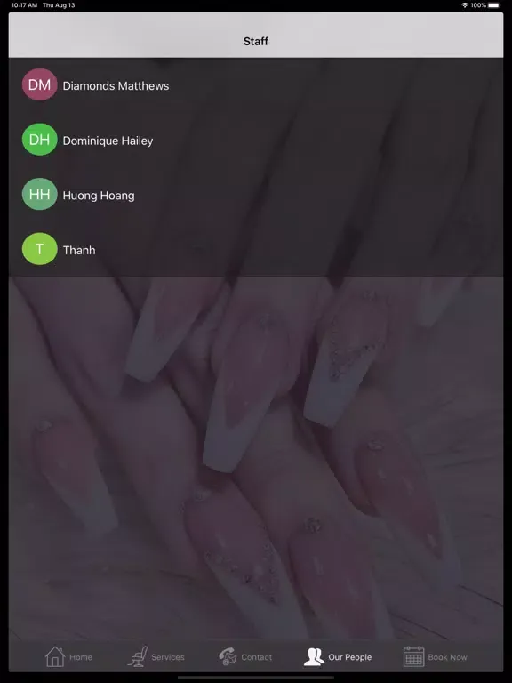 Elegant Nails iPad  Screenshots