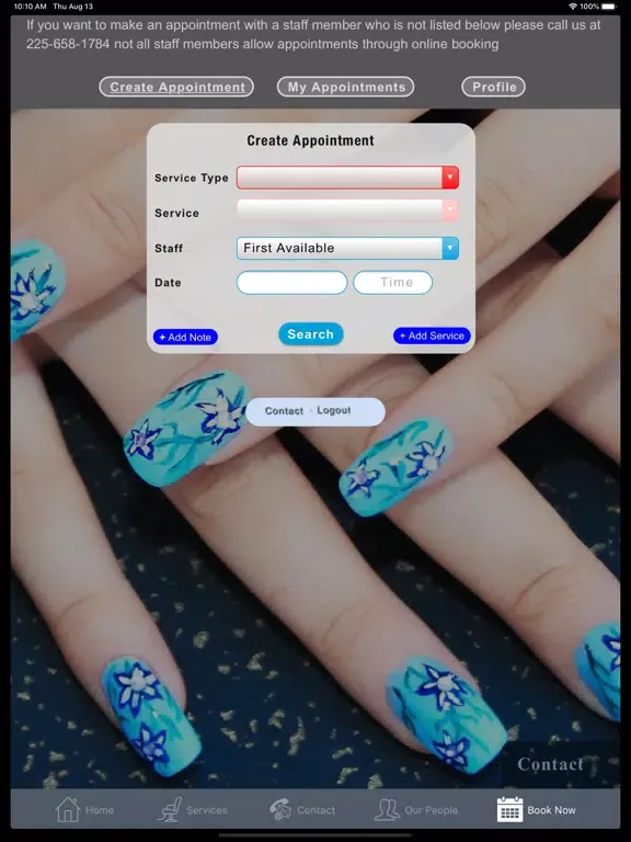 Elegant Nails iPad  Screenshots