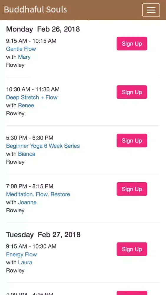 Buddhaful Souls Yoga Studio Screenshots