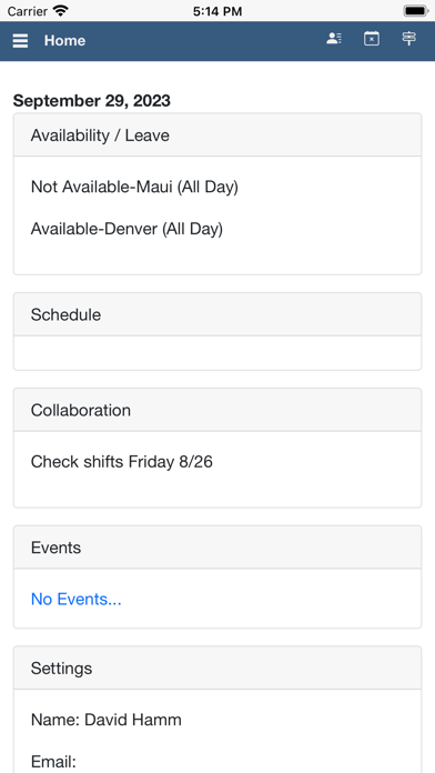 ScheduleSource TeamWork स्क्रीनशॉट