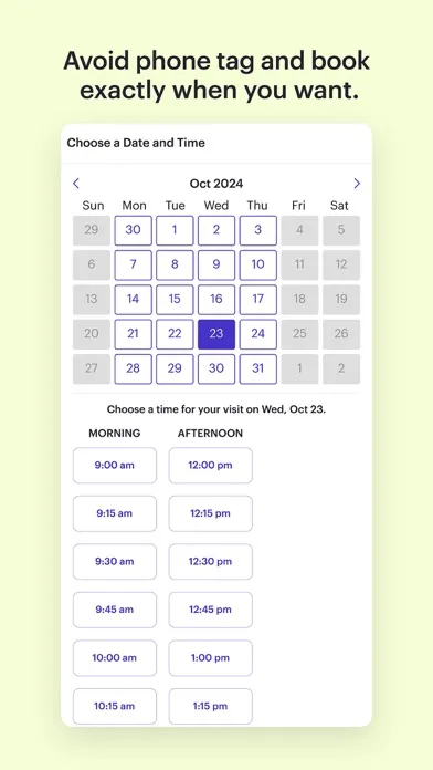 Schedulicity Screenshots