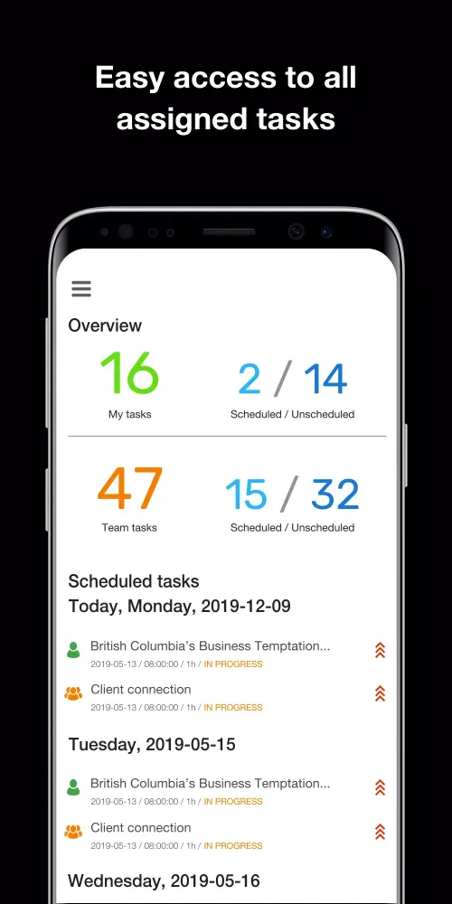 تصاویر SPLYNX Scheduling Application