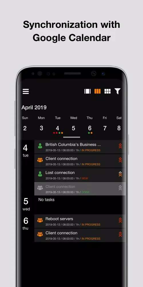 تصاویر SPLYNX Scheduling Application