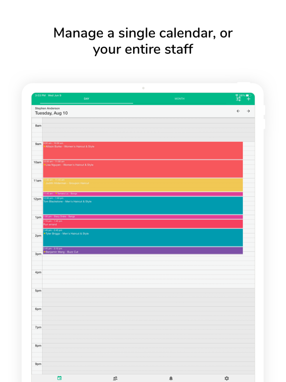 صور Schedulista Appointments iPad 
