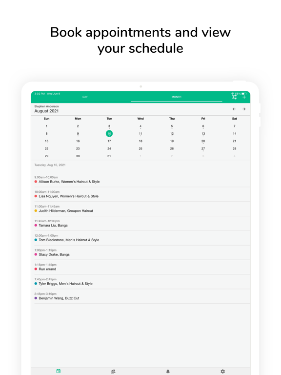 صور Schedulista Appointments iPad 