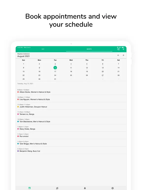 صور Schedulista Appointments iPad 