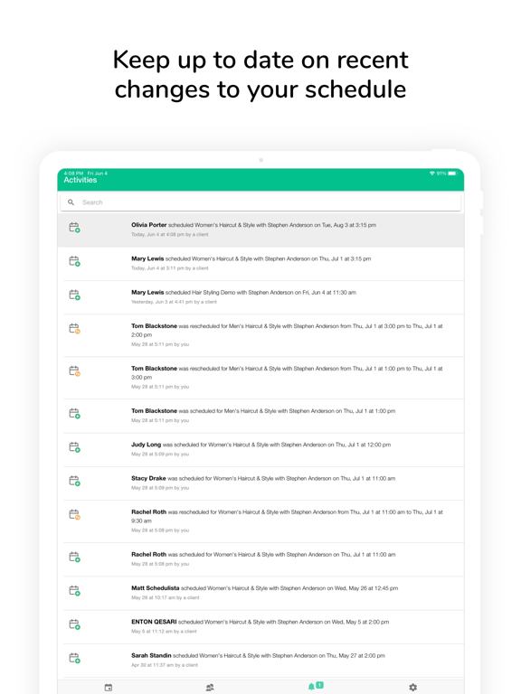 صور Schedulista Appointments iPad 