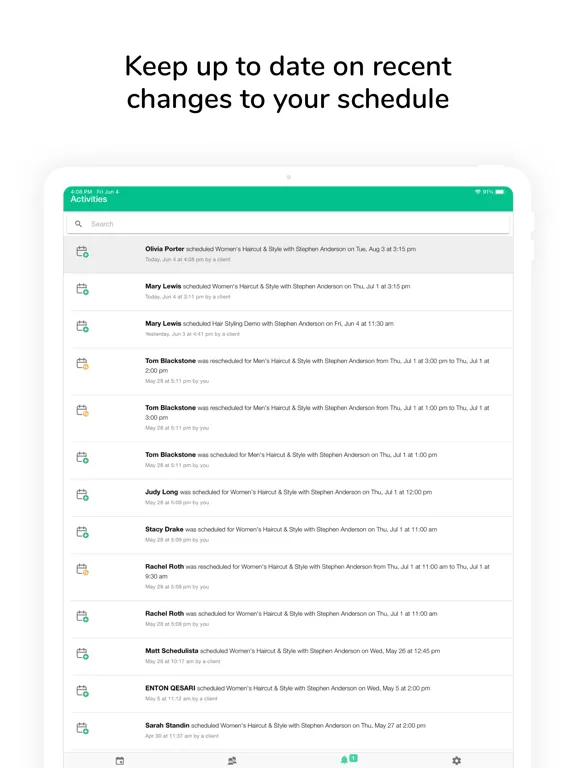 صور Schedulista Appointments iPad 