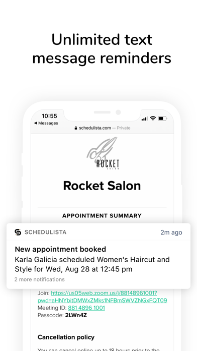 صور Schedulista Appointments