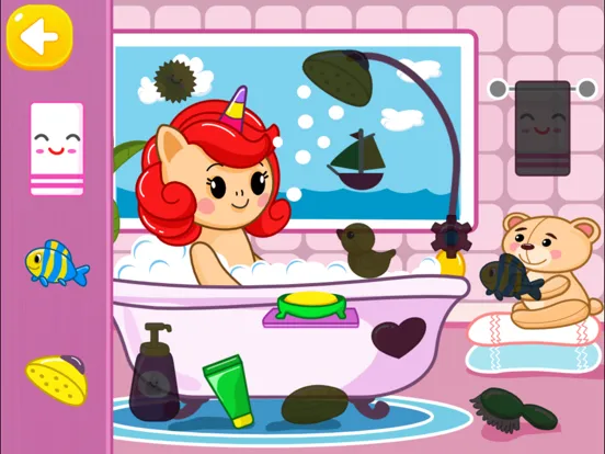 Zrzuty ekranu Unicorn Coloring Puzzle Games iPad 
