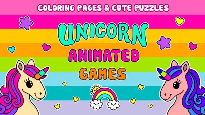 Zrzuty ekranu Unicorn Coloring Puzzle Games