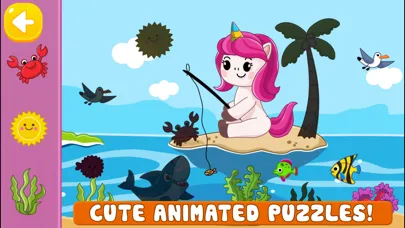 Zrzuty ekranu Unicorn Coloring Puzzle Games