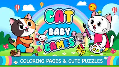 Ảnh chụp màn hình của Cat Games For Toddlers