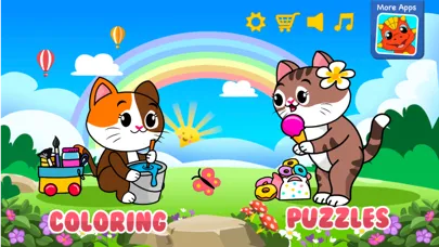 Ảnh chụp màn hình của Cat Games For Toddlers