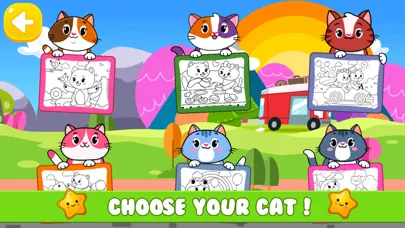 Ảnh chụp màn hình của Cat Games For Toddlers