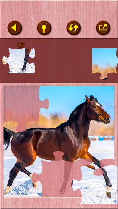 Captures d'écran de Horse Jigsaw Puzzle Games