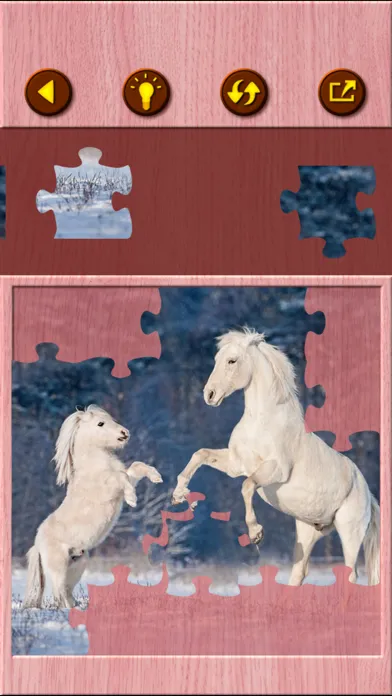 Captures d'écran de Horse Jigsaw Puzzle Games